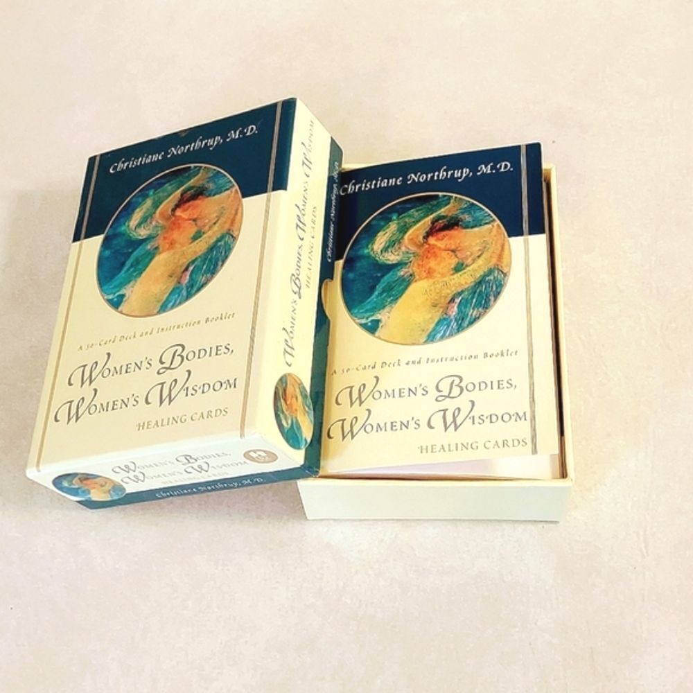 Vintage healing cards WOMEN'S BODIES WOMEN'S WISDOM 50 Card Deck